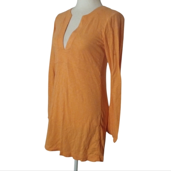 Athleta Long Sleeve Melon Tunic Top Modal Blend Size XS - Picture 4 of 8